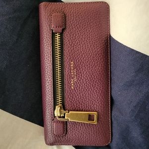 Marc Jacob's Eggplant Gotham wallet